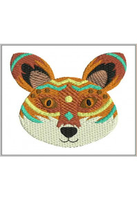 Pet032 - Ethnic Fox Face